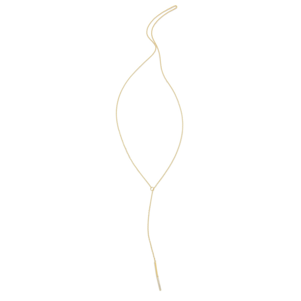 *SOLD* Elizabeth and James Topaz Lariat Necklace - Picture 2 of 8